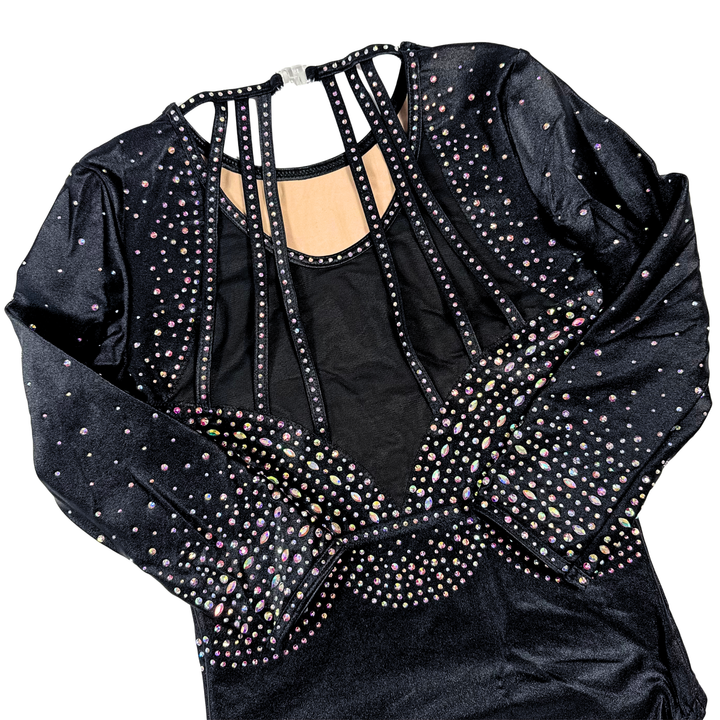 Little Stars Grace Black Gymnastics Leotard