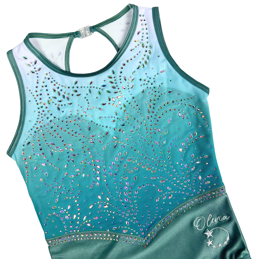 Gym Leotard Little Stars Opaline x Olivia Green