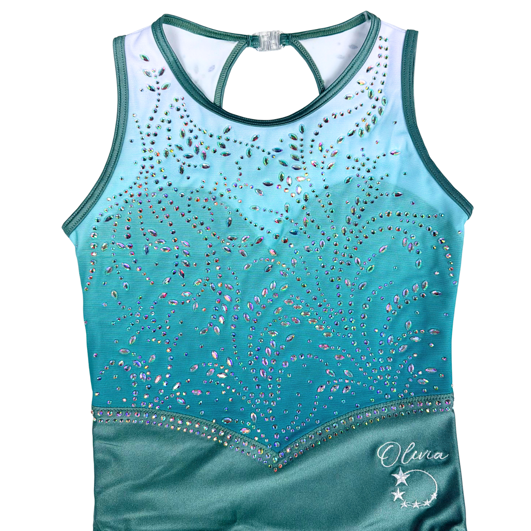 Gym Leotard Little Stars Opaline x Olivia Green