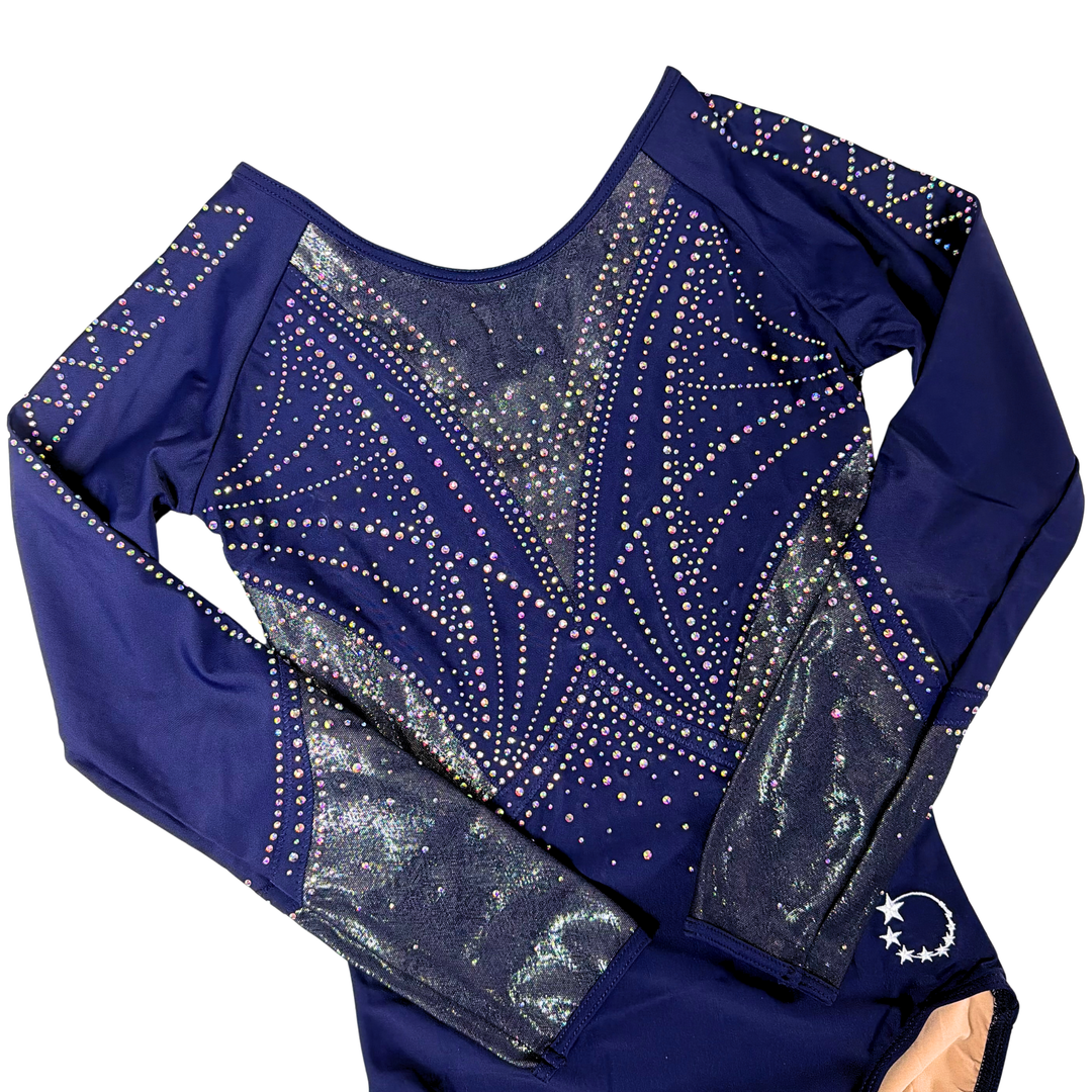 Little Stars Polaris Midnight Silver Leotard