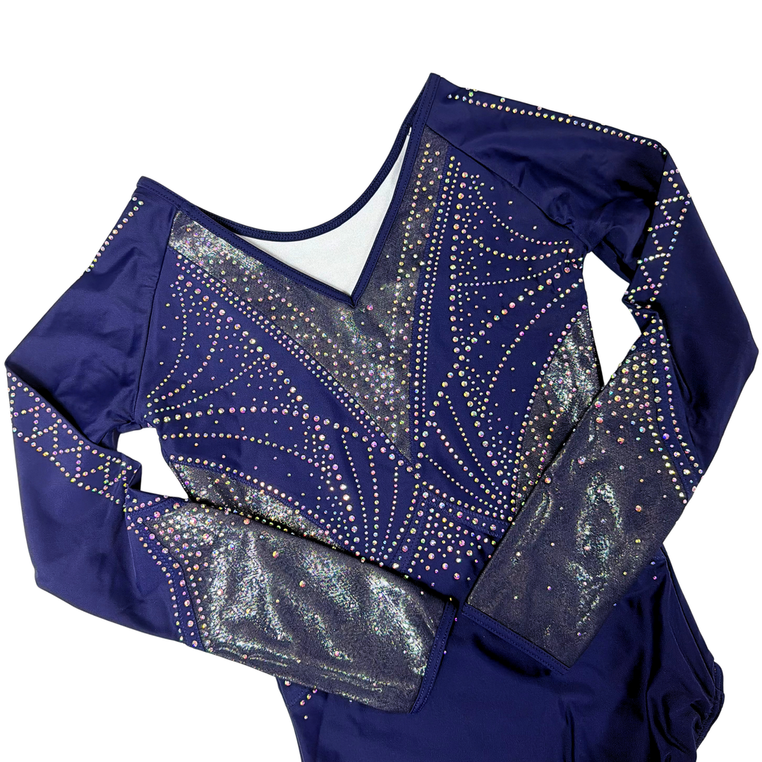 Little Stars Polaris Midnight Silver Leotard