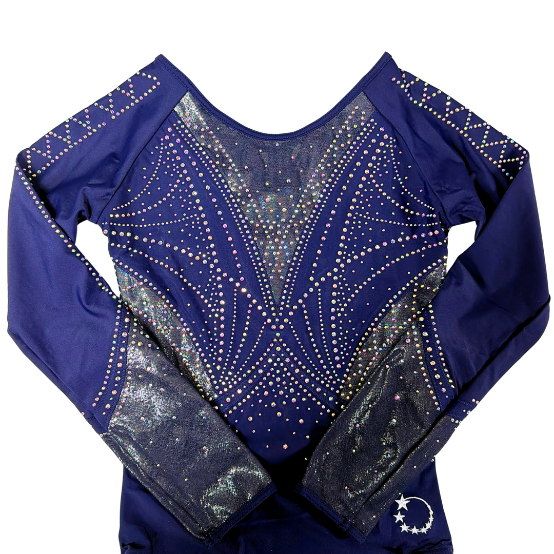 Little Stars Polaris Midnight Silver Leotard