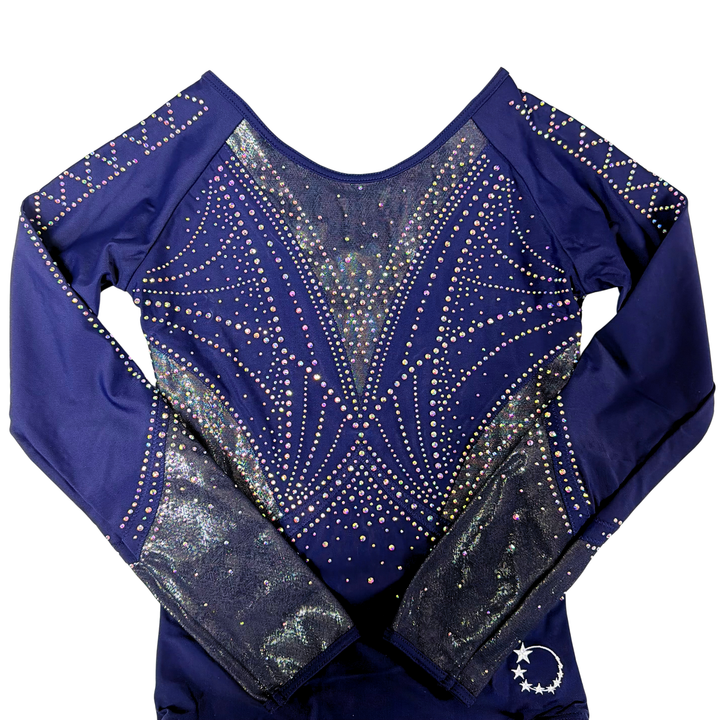 Little Stars Polaris Midnight Silver Leotard