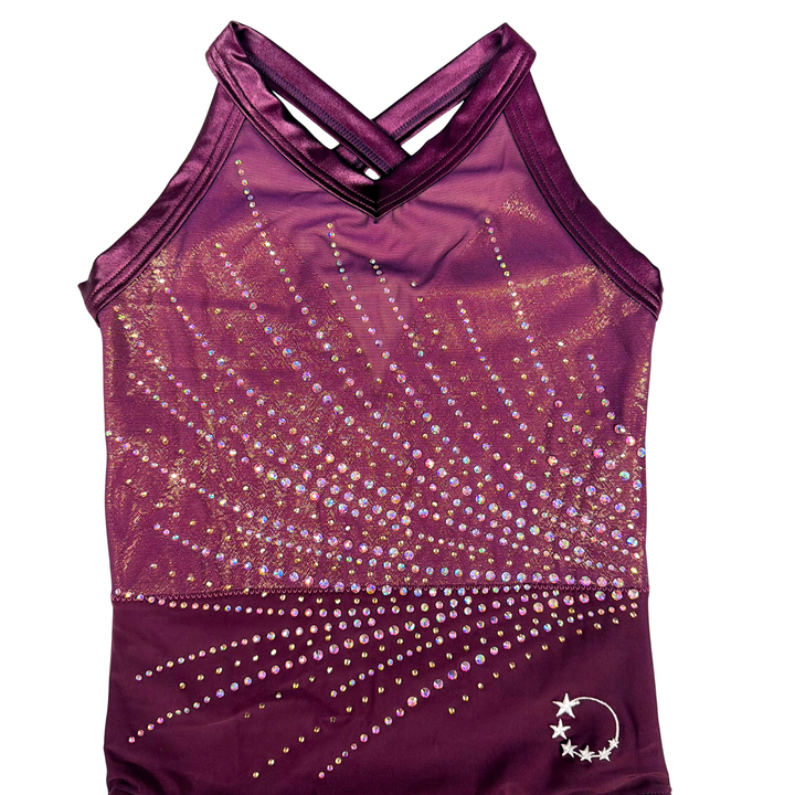 Turnpakje Little Stars Radiance Bordeauxrood