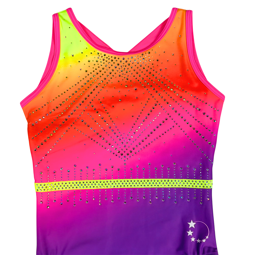 Turnpakje Little Stars Titan Neon Ombre