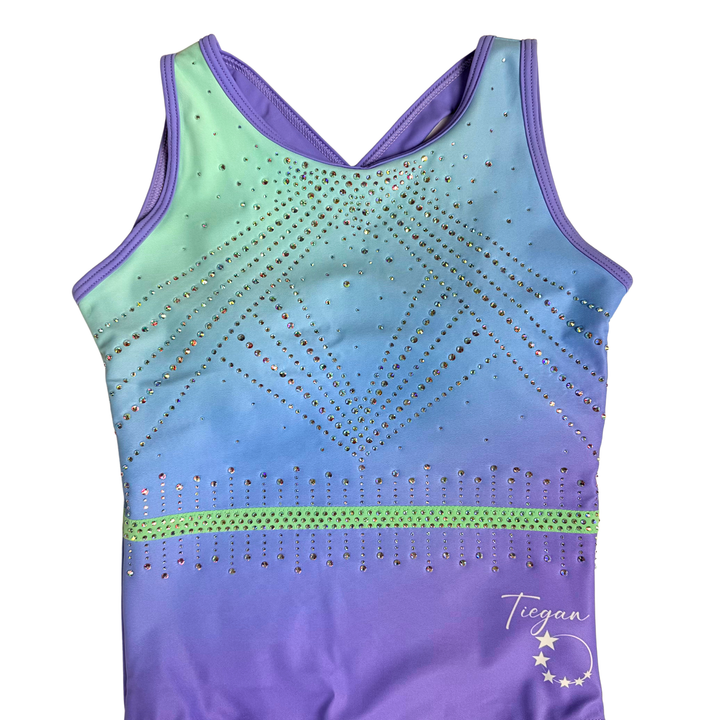 Turnpakje Little Stars Titan x Tiegan Lila Mint Ombre