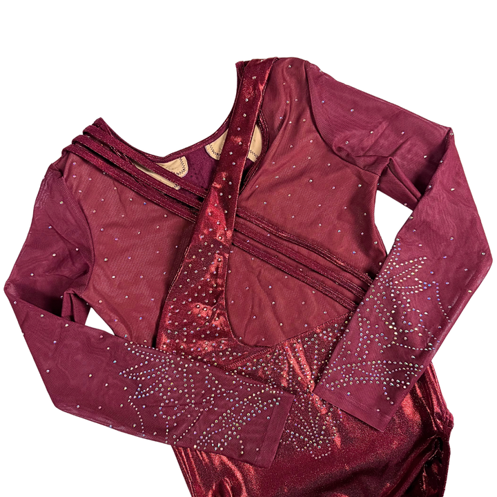Justaucorps Mila Bordeaux Manches Longues - Mystic