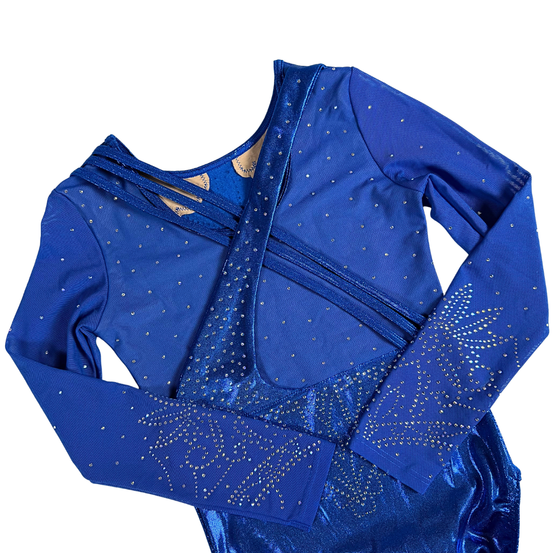 Turnpakje Mila Royal Blauw Lange Mouw - Mystic