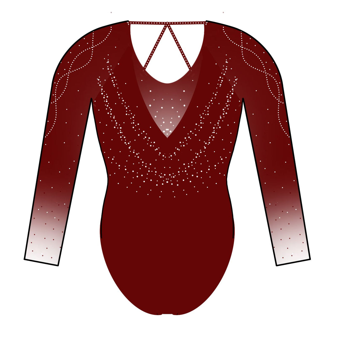 Combinaison de gymnastique GV Barendrecht Sans manches