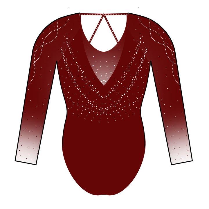 Combinaison de gymnastique GV Barendrecht Sans manches