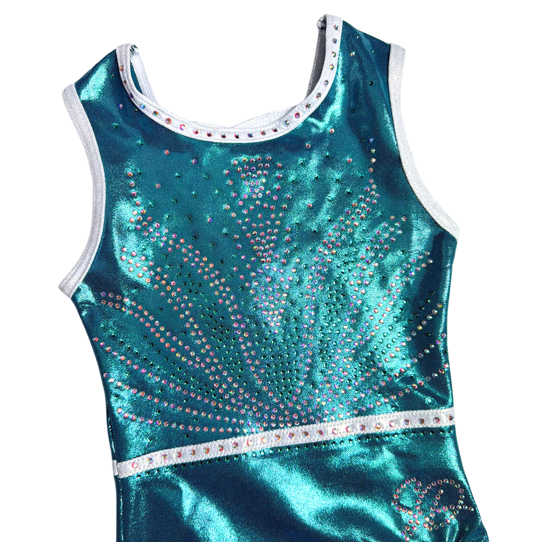 Turnpakje Zenna Zeegroen Zilver