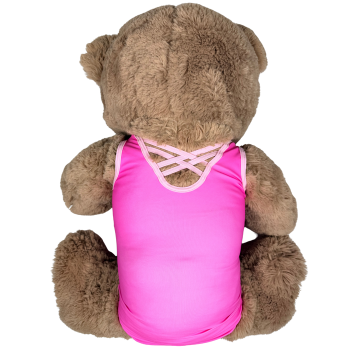 Mascotte Beer XL (60 cm) met Turnpakje Sparkle & Dream