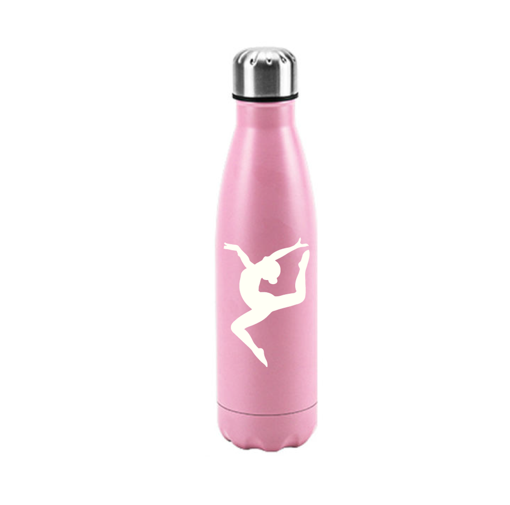 Drinkfles Stainless Steel Lichtroze Sprong