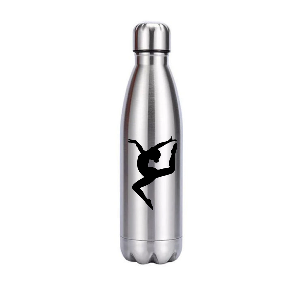Drinkfles Stainless Steel Metallic Zilver Sprong
