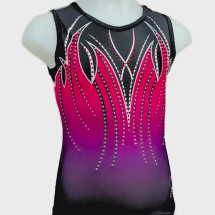 Turnpakje Milou Rood Paars