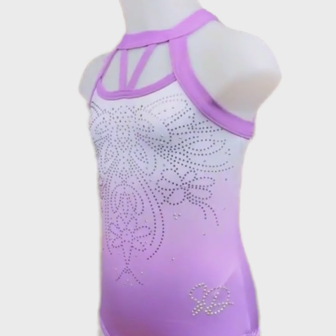 Turnpakje Ruby Lila Wit