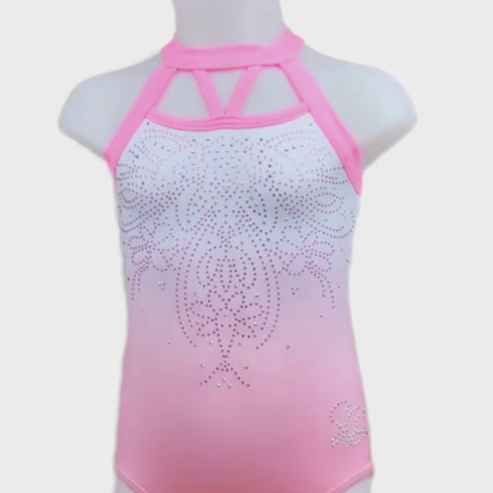 Turnpakje Ruby Lichtroze Wit