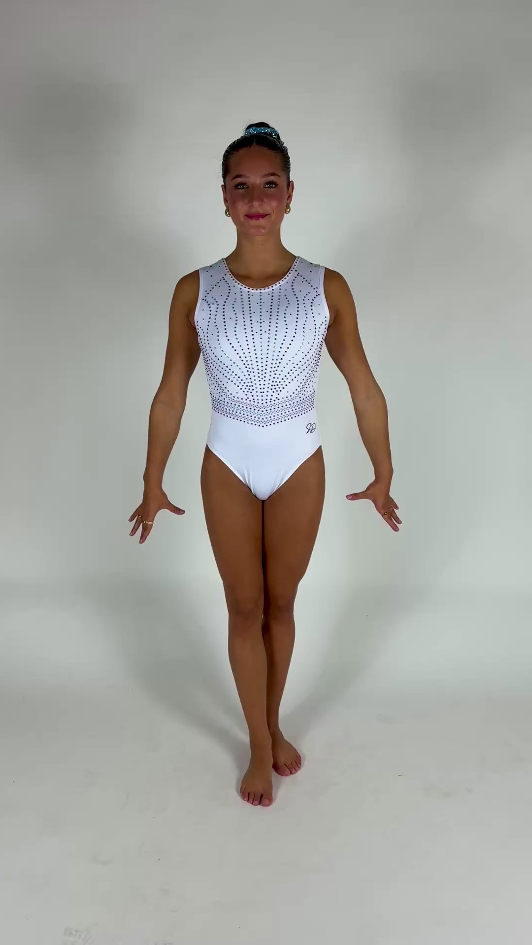 Turnpakje Yfke Wit Mouwloos