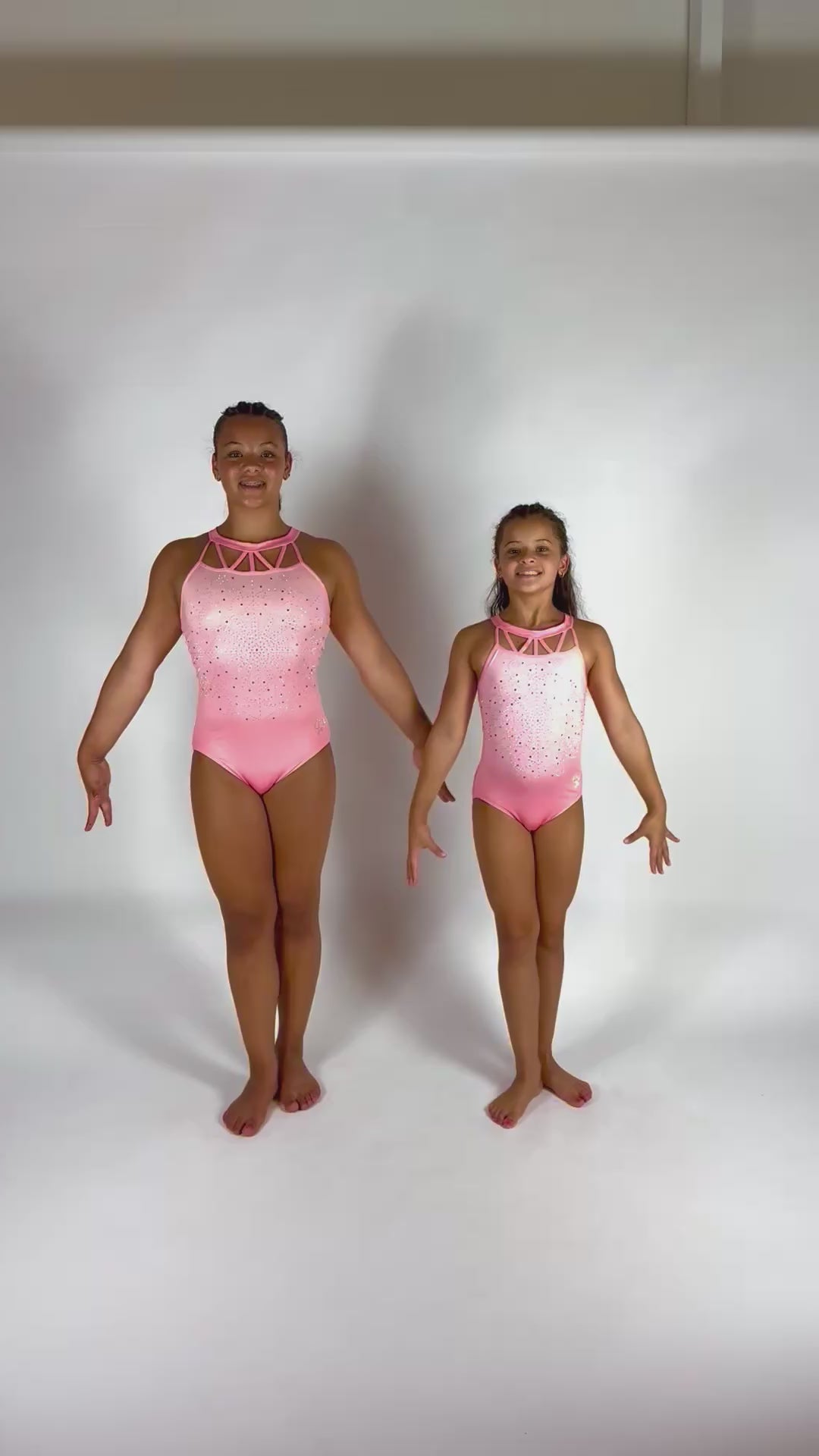 Turnpakje Jamie Koraal Mouwloos