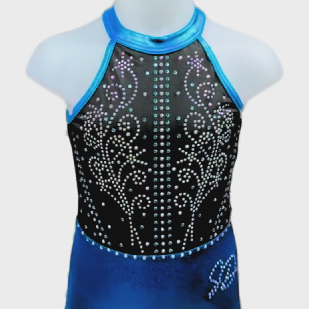 Turnpakje Tara Ocean Blauw Zwart