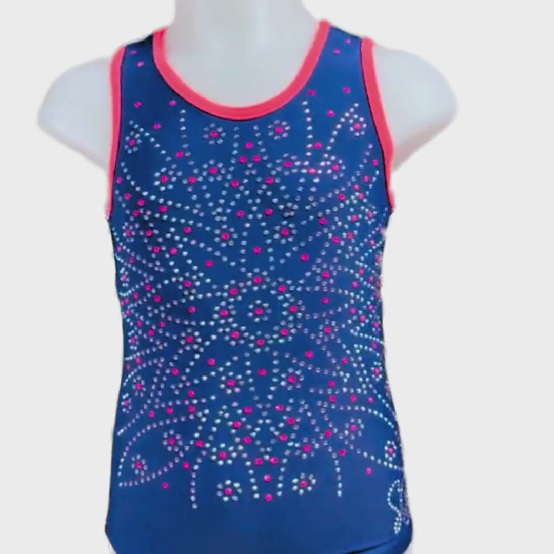 Turnpakje Sterre Blauw/Koraal