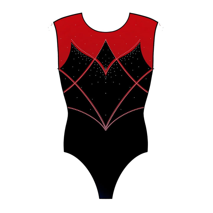 Justaucorps de gymnastique Gympies Hoeilaart Sans manches