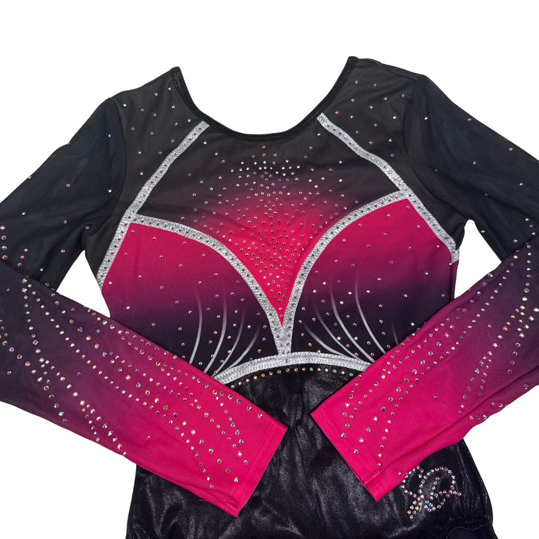 Turnpakje Summer Zwart Roze