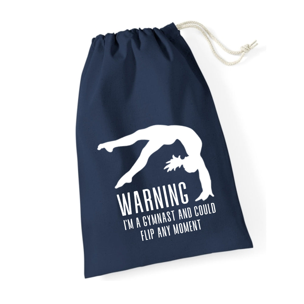 Leertjes/Lusjes Tasje Navy Dames Warning Gymnast, Zonder naam ( €0,00)